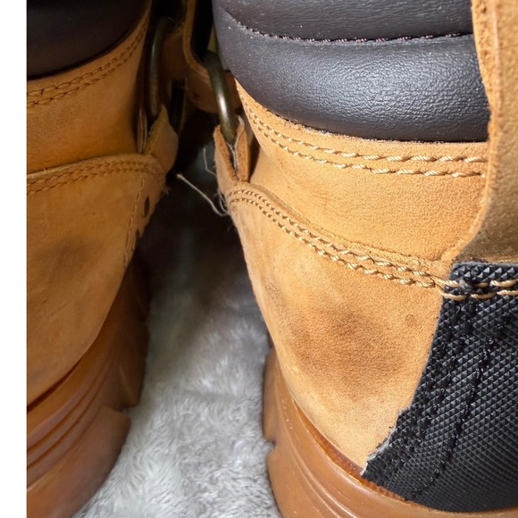 Polo Ralph Lauren Mens Size 12D Conquest II Boots Tan Leather Zip Duck Boots main image 11
